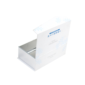 Embossed Logo Flip Lid Magnetic Book Style Gift Box with Matt Lamination Recyclable for Necklace Earring Ring Jewelry Packaging - Product Image 2