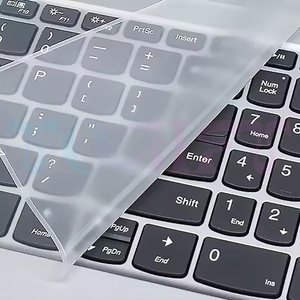 2025 mới giá thấp độc đáo tùy chỉnh phổ <span class=keywords><strong>Silicone</strong></span> không thấm nước gấp trong suốt iPad máy tính xách tay bàn phím Bìa - Product Image 1