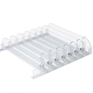 Empujadores de Plástico para Exhibición en Supermercados, Transparentes, de Acrílico, para Cigarrillos y Otros Productos, Duraderos y de Gran Capacidad - Product Image 2