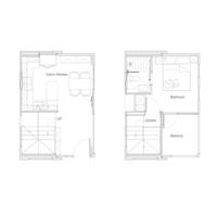 Villa Prefabbricata Ecologica con Struttura in Acciaio Leggero, Casa Modulare con Cucina e Bagno per Hotel, Giardino, ADU, Granny Flat
