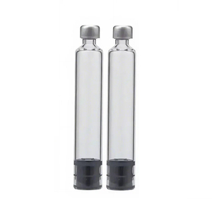 3ml Cartridge <b>Pen</b> Bottle Medical Glass Empty <b>Refillable</b> Durable Sealed Design for Lab Use Matched Injection <b>Pen</b> Glass Cartridge - Product Image 2