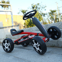 Kart de Carreras de 10 Pulgadas en Oferta para Niños de 4 a 12 Años, Kart a Pedales con Música y Luces