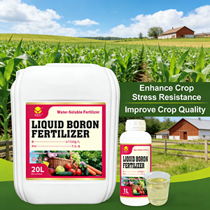 Boro Líquido 100% Soluble en Agua 150g/L Ideal para Trigo, Arroz, Maíz, Soja, <span class=keywords><strong>Cultivos</strong></span> Abiertos, Aplicación <span class=keywords><strong>de</strong></span> Fertilizante por Pulverización Foliar - Product Image 3