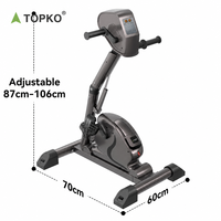 Elliptique TOPKO : Appareil de fitness électrique pour la maison, entraîneur croisé pour l'exercice physique