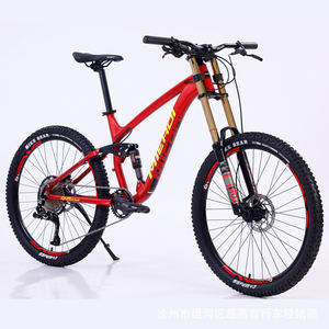 Bicicletta Mountain Bike con Telaio in Lega da 26'', 27.5'', 29'' Pollici, Sospensione Completa, 33 Velocità, Vendita all'Ingrosso - Product Image 3