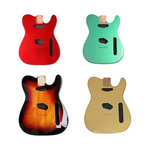 Cuerpo de guitarra Alder TL, color amarillo mantequilla brillante, componentes de guitarra Telecaster, piezas para bricolaje - Product Image 1