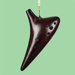 Cerámica de 12 agujeros hecha por <span class=keywords><strong>flauta</strong></span> Taizi tiene una calidad de sonido precisa - Product Image 1