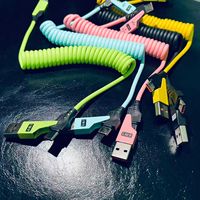Kabel Data USB Type C 4-in-1 PD 65w 1.5M 3A Pengisian Cepat, Kabel Pengisian Daya USB C Ekspansi Pengisian Cepat