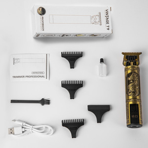 Vente en gros Dragon <span class=keywords><strong>tondeuse</strong></span> <span class=keywords><strong>à</strong></span> cheveux électrique affichage numérique lames en acier inoxydable <span class=keywords><strong>pour</strong></span> barbier rasage sculpture chauve - Product Image 4