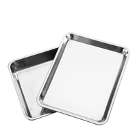 Moderne hotelbakkerij roestvrijstalen bakplaat, volformaat 600x400x48mm, 300kg/m, anti-corrosie, vochtbestendig oppervlak