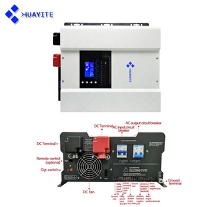 Off Grid tinh khiết Sine Wave năng lượng mặt trời HYBRID INVERTER 3KW 12V 24V 48V giai đoạn duy nhất cho RV MPPT điều khiển là tùy chọn - Product Image 5
