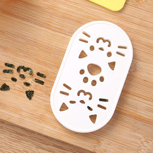 Ensemble de fabricant de <span class=keywords><strong>suchi</strong></span> chat de dessin animé avec Nori Cutter Kit De Accesorios De Cocina Bento accessoires bricolage outils de cuisine fabricant de boules de sushi - Product Image 4