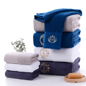 Tùy chỉnh 100% bông trắng khách sạn Khăn Set-siêu thấm tắm và khăn tay - Product Image 4