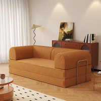 Ensemble de canapés sectionnels carrés extensibles confortables en tissu, modernes et pliables pour salon, hôtel, hôpital, école - Vente en gros