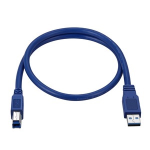 Usb 3.0 Data <b>Cable</b> A Male To B Male High Speed Transfer Blue For <b>Printer</b> Hard Drive Connection - Product Image 1