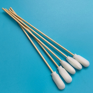 720 Hisopos de Espuma Redondos Grandes para Sala Limpia con Cabeza de Esponja y Palito de Madera - Product Image 3