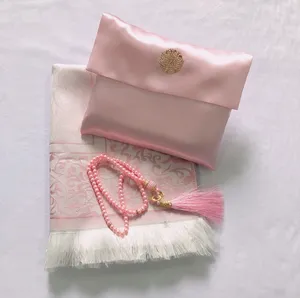 Set di scatole regalo da viaggio tappeto da preghiera islamico decorazione con nappine stile tacchino musulmano tappeto da preghiera musulmano - Product Image 3