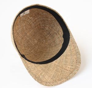 Handgemaakt Hawaii Natuurlijk Zeegras Stro <span class=keywords><strong>Trucker</strong></span> Hoed - Product Image 4