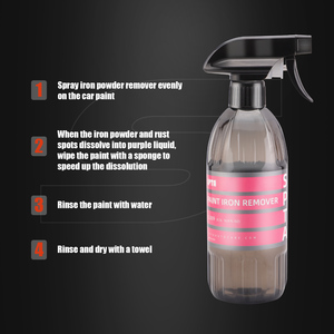 SPTA CL009 Décapant de Fer pour Peinture, Éliminateur de Particules de Fer, Décapant de Rouille par Pulvérisation pour le Detailing Automobile, Sûr pour la Peinture de Voiture et de <span class=keywords><strong>Moto</strong></span> - Product Image 2