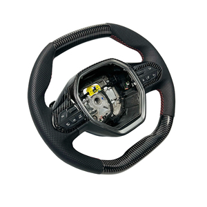 Offre Spéciale Usine : Volant en Cuir Perforé en Fibre de Carbone pour Dongfeng <span class=keywords><strong>Peugeot</strong></span> 408 <span class=keywords><strong>308</strong></span> 208 508 - Product Image 2