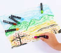 Titi Sennelier huile Pastel fabrication