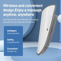 Appareil de massage des jambes sans fil entièrement automatique, pression d'air, airbag, compresse chaude, charge USB, masseur de mollets