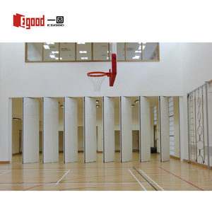 Pared divisoria móvil para gimnasio y auditorio con diseño plegable ignífugo e insonorizado - Product Image 2