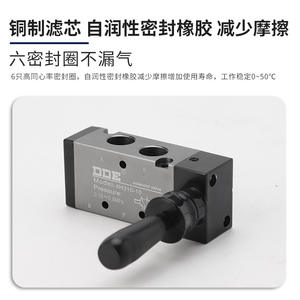 วาล์วควบคุมทิศทางแบบใช้มือ 4H210-08 4H310 วาล์วแบบสองตำแหน่งห้าทาง 4R210-08 วาล์วกรองแบบใช้มือ - Product Image 3