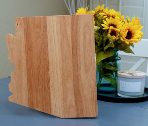 Planches à découper personnalisées en acacia en forme d'Arizona <span class=keywords><strong>planche</strong></span> à découper en bois pour viande <span class=keywords><strong>pain</strong></span> charcuterie - Product Image 1