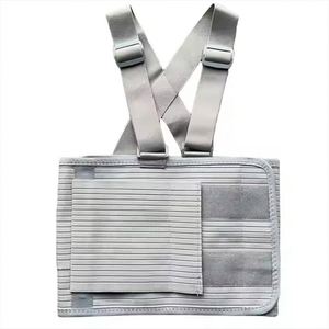 Ceinture de fixation thoracique respirante et élastique avec bretelles réglables pour le soutien des côtes blessées - Product Image 2