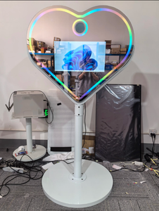 2025 mô hình mới màn hình cảm ứng Photo Booth máy hình trái tim ma thuật gương máy ảnh máy in cho điện thoại thông minh iPad cho - Product Image 6