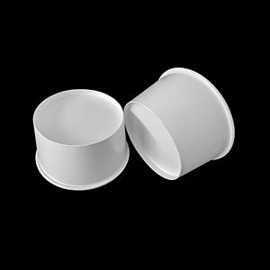 White Paper <b>Disposable</b> <b>Cups</b> Single Wall Fast Food Packaging Commercial Use - Product Image 1