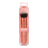 Pinceau de maquillage individuel 1411 Real Technique, nouvelle marque, expert, pour le visage, rose doré, biodégradable, format voyage, pailleté, type Kabuki, pour fond de teint