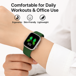 Cinturino sportivo regolabile in Silicone RYB <span class=keywords><strong>per</strong></span> orologio <span class=keywords><strong>Apple</strong></span> <span class=keywords><strong>Watch</strong></span> , 42mm 46mm 49mm Soft <span class=keywords><strong>Watch</strong></span> cinturino <span class=keywords><strong>per</strong></span> Ultra 10 serie - Product Image 4