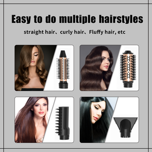 Asciugacapelli di Alta Qualità OEM, Vendita Calda, 6 in 1, Asciugacapelli Multifunzione, la Migliore Spazzola ad Aria Calda - Product Image 2