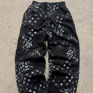 Veste à capuche rétro Streetwear sur mesure pour hommes de haute qualité 100% coton lavé à l'acide surdimensionné fortement imprimé avec fermeture éclair - Product Image 4