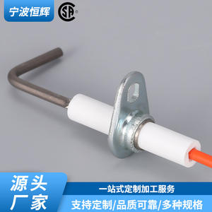 Aiguille d'allumage pour brûleur à gaz HF 043 en acier inoxydable intégrée pour chaudières industrielles - Product Image 3