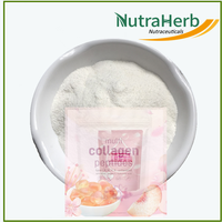 Poudre de peptides de poisson OEM poudre de peptides hydrolysés pour les cheveux, la peau, les ongles poudre de protéines de poisson végétalien dans des sacs pour gommes