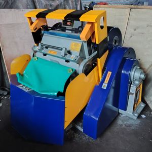 Machine de dé<span class=keywords><strong>coupe</strong></span> et de pliage pour la protection des cadres en tissu, du papier kraft et du carton, avec fonction de dé<span class=keywords><strong>coupe</strong></span> kiss-cut - Product Image 4