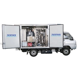 <span class=keywords><strong>Filtre</strong></span> en conteneur RO remorque de camp montée sur remorque de camion montée sur machine de dessalement par osmose inverse pour purification d'eau de mer - Product Image 1