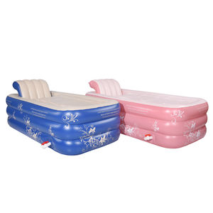 Baignoire de spa <span class=keywords><strong>gonflable</strong></span> circulaire personnalisée <span class=keywords><strong>pour</strong></span> adultes <span class=keywords><strong>accessoire</strong></span> de piscine pliable et portable en PVC avec logo OEM personnalisable de Guangdong - Product Image 4