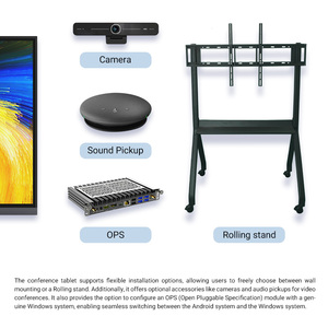 Écran interactif BOE E4 65 pouces 4K UHD, OEM/ODM Android 14 Tactile IR WiFi-<span class=keywords><strong>6</strong></span> pour petits bureaux et écoles - Product Image 6