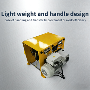 Verricelli a Cavo Personalizzati, Verricello Professionale Multiuso con Corda in Nylon per Traino di Tubazioni - Product Image 3