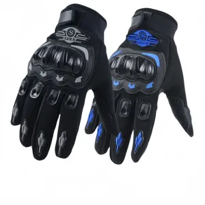 Outdoor Anti-Slip Racing Rider Touchscreen Waterproof Sports Motorcycle Riding Gloves