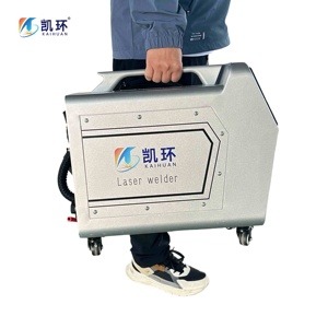 Machine de soudage laser portable Kaihuan, article très demandé, refroidie par air, multifonctionnelle 4 en 1, pour soudage métallique. - Product Image 2