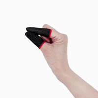 Manchon de doigt antidérapant anti-transpiration pour écran tactile de smartphone Gants de doigt de jeu pour les jeux