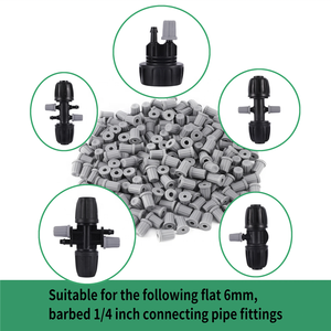 Conector Divisor de Manguera de 1/2 a 1/4 de Pulgada, Acoplamiento de Tubería de 16 mm, Accesorio de Microirrigación por Goteo para Agricultura - Product Image 6