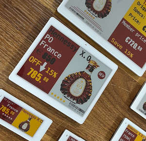 Etiqueta Electrónica de Bajo Costo con Pantalla de Tinta Electrónica de 5.83 Pulgadas, Almacenamiento Mejorado, ESL para Etiquetas de Estantes de Almacén, Sistema de Etiquetas para Logística y Recolección - Product Image 1