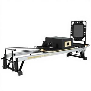 Máquina <span class=keywords><strong>de</strong></span> Pilates Reformer Profesional Portátil <span class=keywords><strong>de</strong></span> Aluminio para Gimnasio en Casa y Equipo <span class=keywords><strong>de</strong></span> Yoga para Uso en Estudio, Opción Saludable - Product Image 1