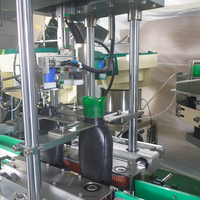 Ligne de remplissage de shampoing entièrement automatique en acier inoxydable 304, 16 têtes de remplissage servo-contrôlées, 12 têtes de bouchage à engrenages, complète